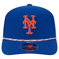 Men's New Era Royal New York Mets Multi-Rope 9SEVENTY Stretch-Snap Hat