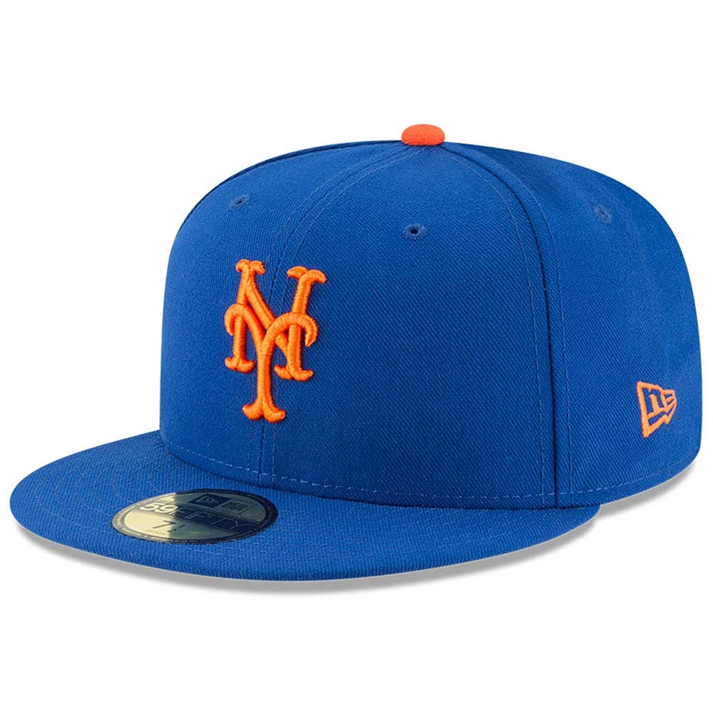 Casquette ajustée 59FIFTY New Era Royal York Mets 2024 MLB Hall of Fame pour homme