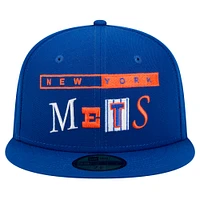 Casquette ajustée New Era Royal York Mets Ransom 59FIFTY pour homme