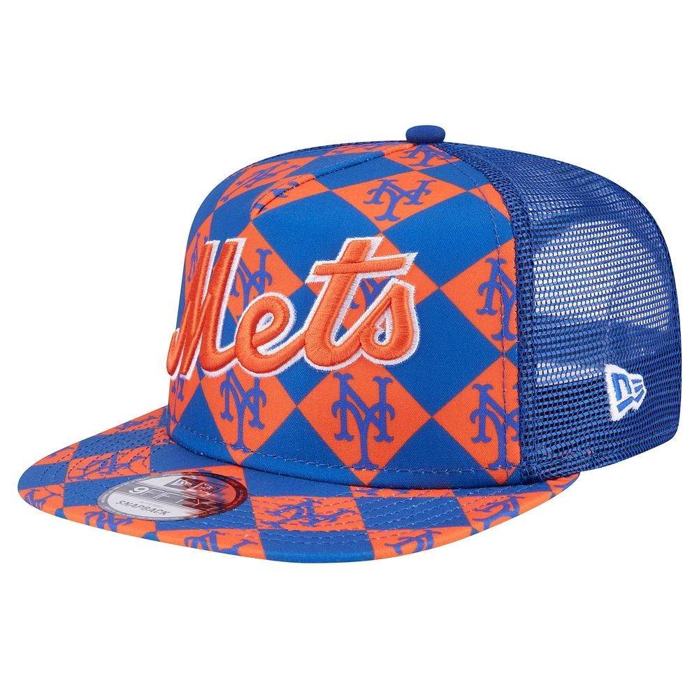 Casquette Snapback 9FIFTY Snapback Royal New York Mets Seeing Diamonds New Era pour hommes