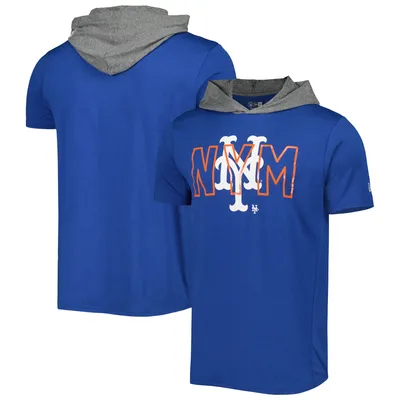 Men's New Era Royal York Mets Team Hoodie T-Shirt