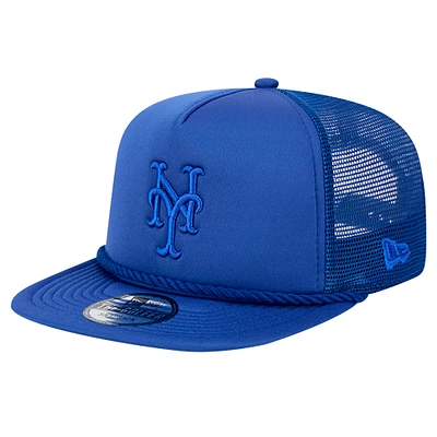 Casquette de golf à visière snapback Royal New York Mets de New Era pour homme