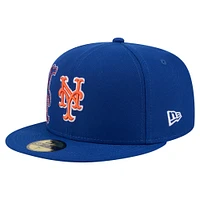 Casquette ajustée New Era Royal York Mets 59FIFTY pour homme