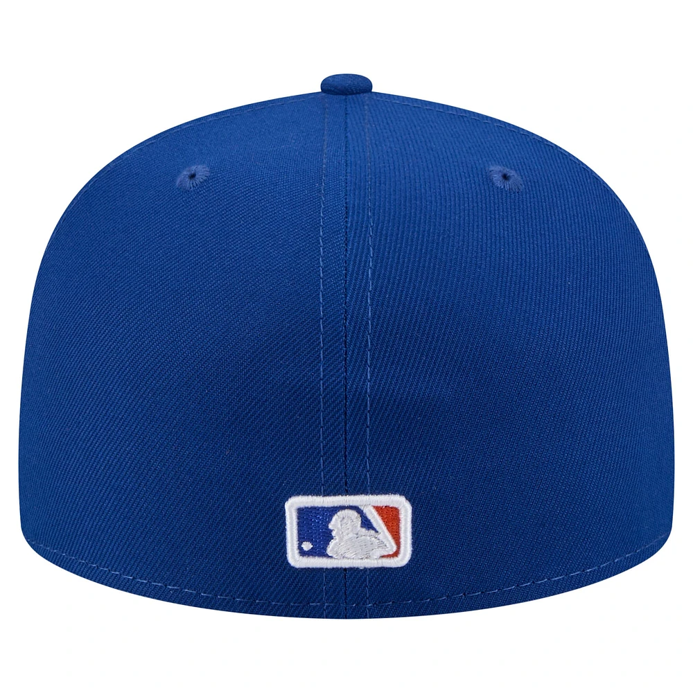 Casquette ajustée New Era Royal York Mets 59FIFTY pour homme