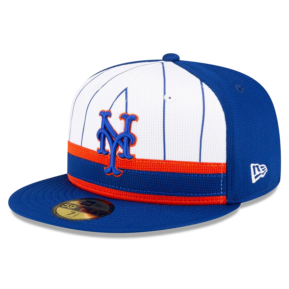 Men's New Era York Mets 2025 Batting Practice 59FIFTY Fitted Hat