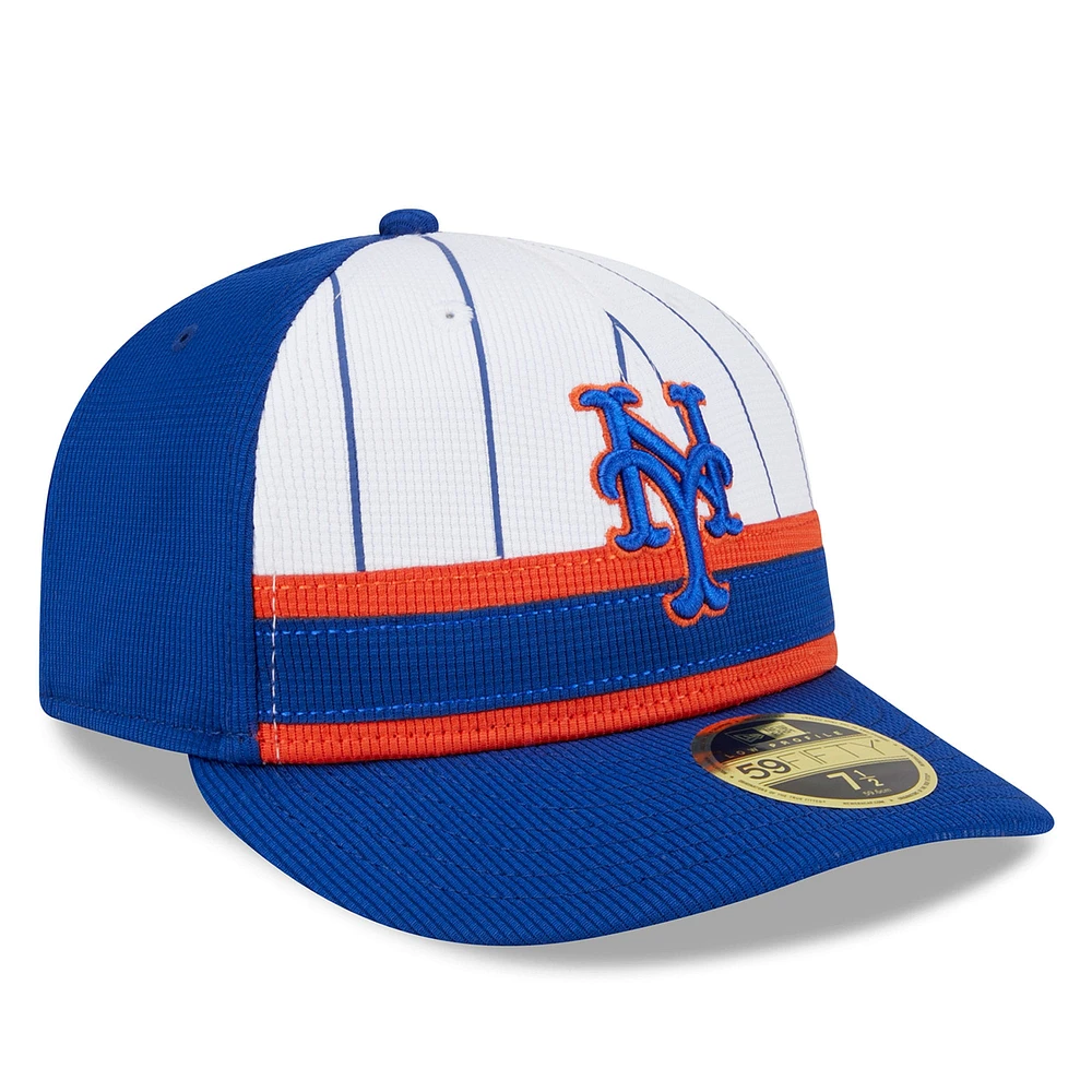 Men's New Era York Mets 2025 Batting Practice Low Profile 59FIFTY Fitted Hat