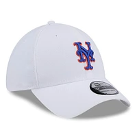 Men's New Era White York Mets 39THIRTY Flex Hat