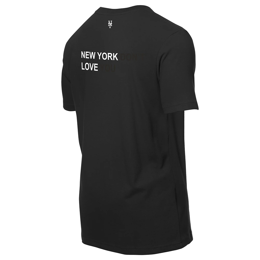 T-shirt New Era x j-FROST noir pour homme des Mets de York