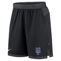 Short Nike New York Mets Authentic Collection Flex Vent Performance pour homme - Noir