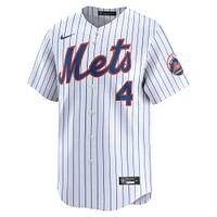 Maillot de joueur à domicile Nike Francisco Alvarez blanc New York Mets pour homme