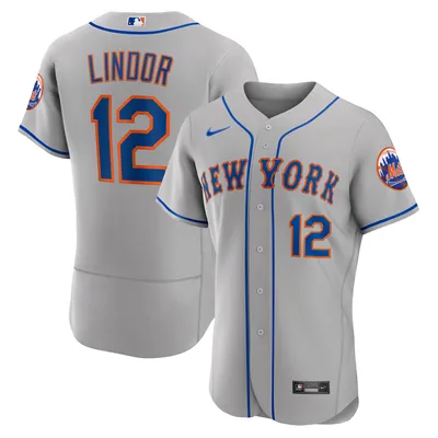 Youth New York Mets Francisco Lindor Nike Black Alternate Replica Player  Jersey