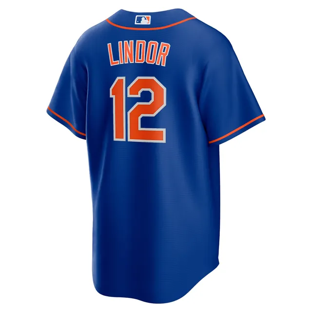 Nike Francisco Lindor White New York Mets Home Replica Player Jersey