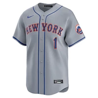 Men's Nike Jeff McNeil Gray New York Mets Away Limited Player Jersey