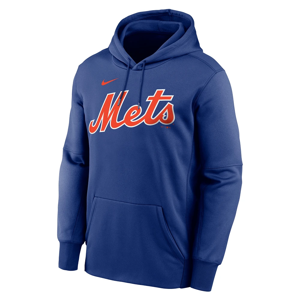 Men's Nike Juan Soto Royal New York Mets Name & Number Pullover Hoodie