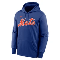 Men's Nike Juan Soto Royal New York Mets Name & Number Pullover Hoodie