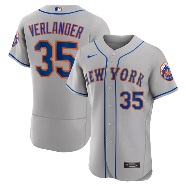Lids Justin Verlander Nike New York Mets Road Authentic Player