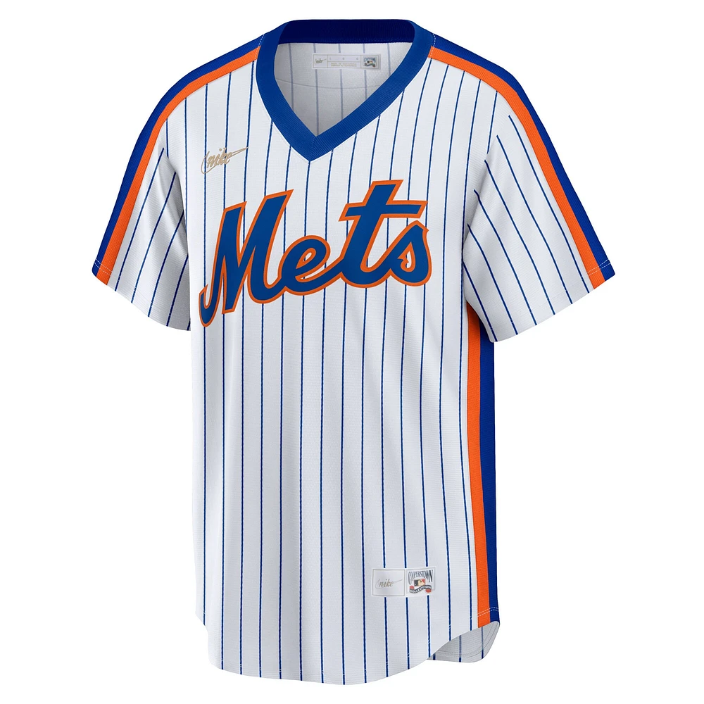 maillot Nike Keith Hernandez pour homme, blanc, New York Mets, domicile, collection Cooperstown, de joueur