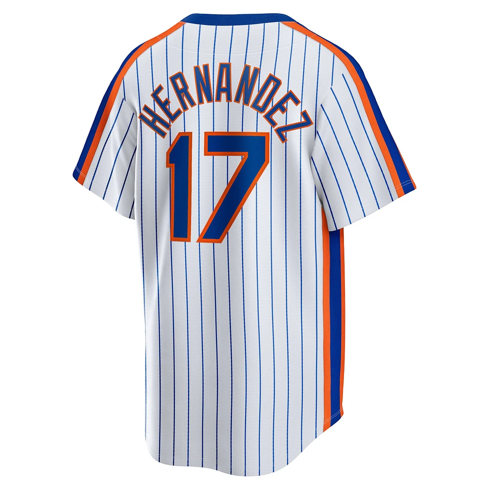 maillot Nike Keith Hernandez pour homme, blanc, New York Mets, domicile, collection Cooperstown, de joueur