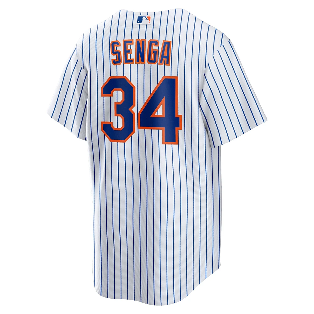 Maillot Nike Kodai Senga blanc pour homme, réplique domicile des New York Mets