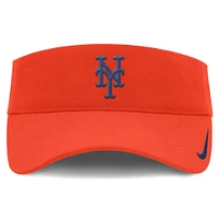 Visière ajustable Nike Orange New York Mets Primetime Bozz Ace Performance pour homme