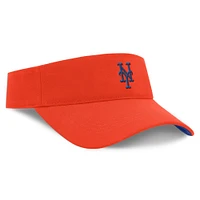 Visière ajustable Nike Orange New York Mets Primetime Bozz Ace Performance pour homme