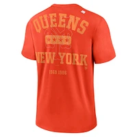 T-shirt Nike New York Mets Statement Game Over orange pour homme