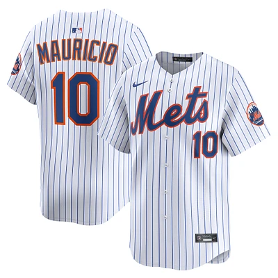 Maillot de joueur alternatif Nike Ronny Mauricio blanc New York Mets pour homme