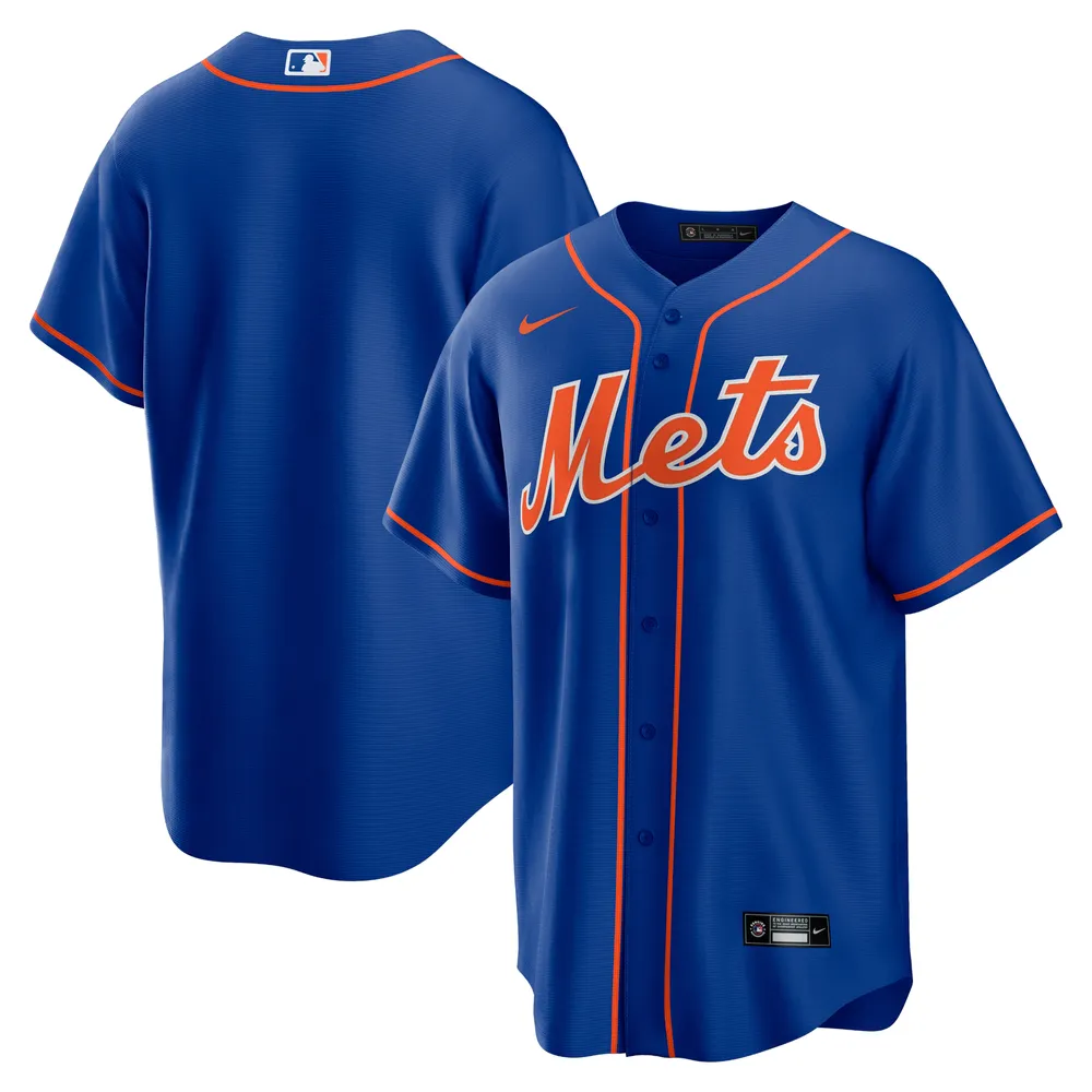 Maillot d'équipe Nike Royal New York Mets Alternate Replica pour homme