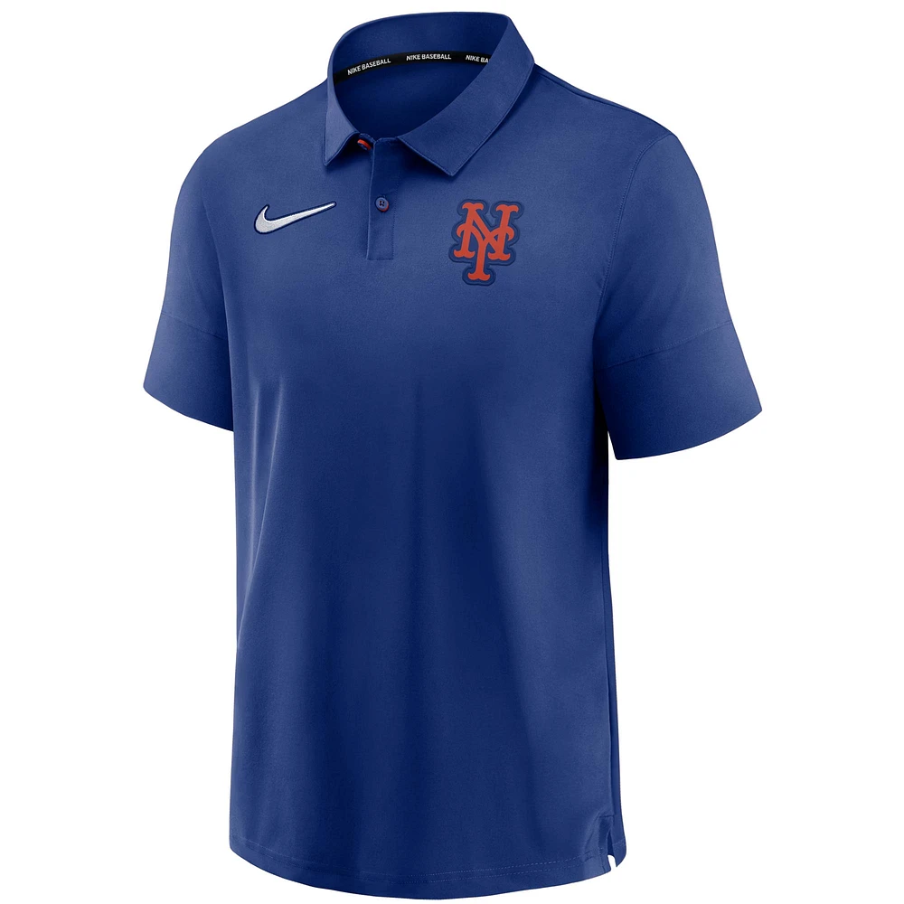Men's Nike Royal New York Mets Authentic Collection Flex Performance Polo
