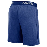 Short en tricot Nike Royal New York Mets Authentic Collection Performance pour homme