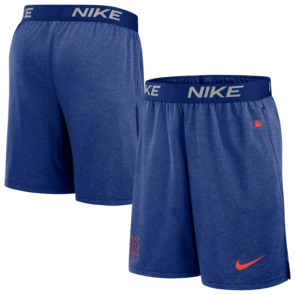 Men's Nike Royal New York Mets Authentic Collection Performance Knit Shorts