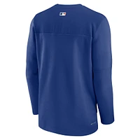 Men's Nike Royal New York Mets Authentic Collection UV Quarter-Zip Top