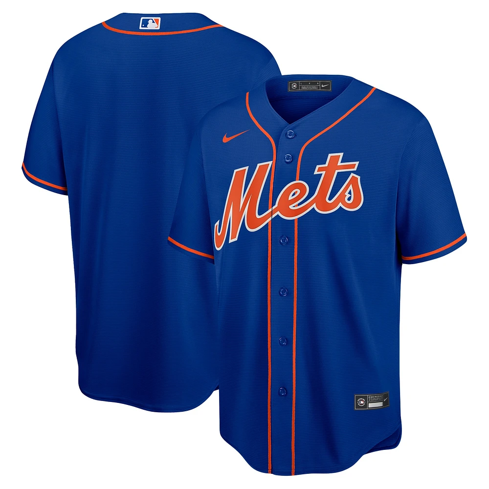 Maillot Nike Royal New York Mets Big & Tall pour homme, réplique alternative de l'équipe