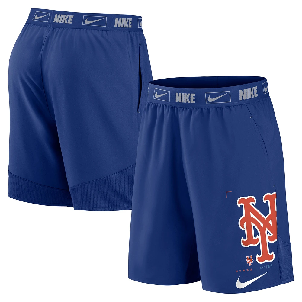 Nike Royal New York Mets Bold Express pour homme - Short de performance