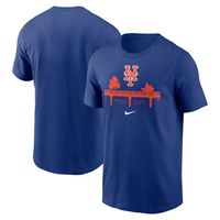 Men's Nike Royal New York Mets Bridge Local Team T-Shirt