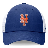 Casquette ajustable Nike Royal New York Mets Club Trucker pour homme