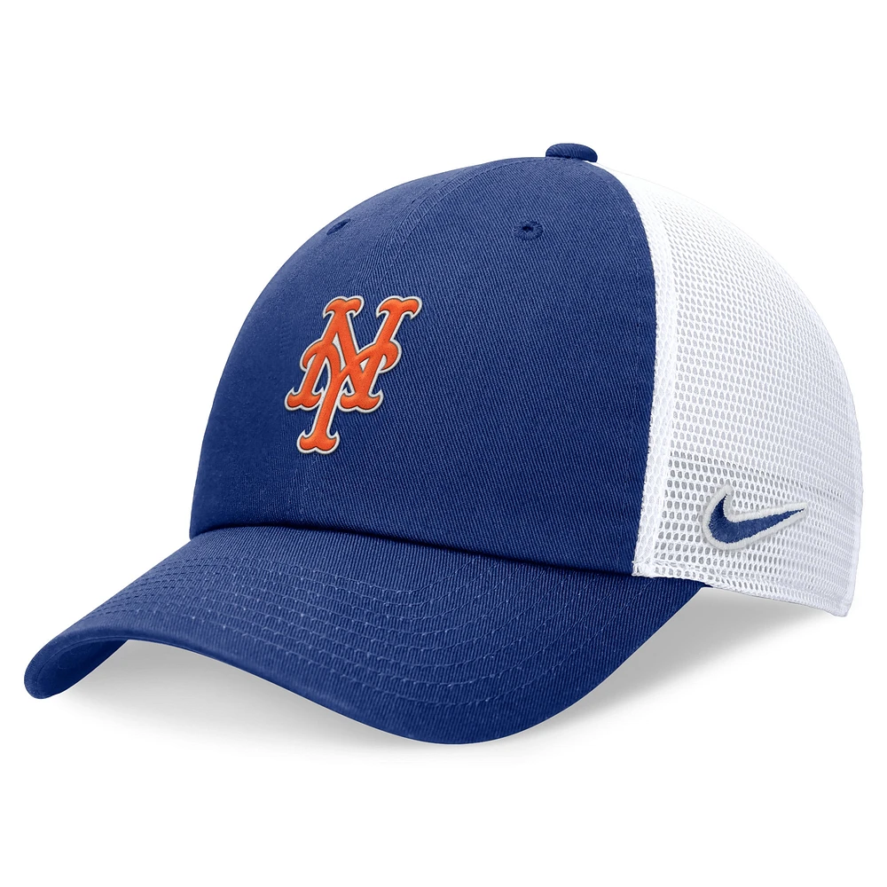 Men's Nike Royal New York Mets Club Trucker Adjustable Hat