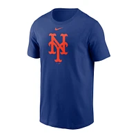 T-shirt Nike Royal New York Mets pour homme avec logo