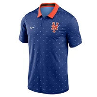 Men's Nike Royal New York Mets Legacy Icon Vapor Performance Polo