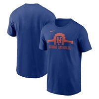 T-shirt Nike Royal New York Mets pour homme