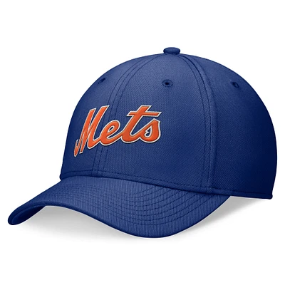 Casquette Nike Royal New York Mets Performance Flex pour homme