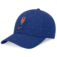 Casquette réglable Nike Royal New York Mets Primetime Print Club pour homme