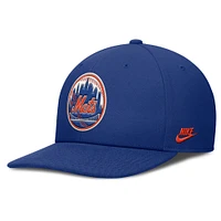 Casquette Snapback Nike Royal New York Mets Pro Performance pour homme
