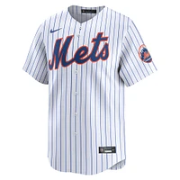 Men's Nike  White New York Mets 2024 Jackie Robinson Day Home Limited Jersey