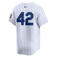 Men's Nike  White New York Mets 2024 Jackie Robinson Day Home Limited Jersey