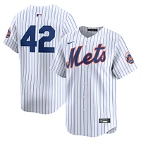 Men's Nike  White New York Mets 2024 Jackie Robinson Day Home Limited Jersey