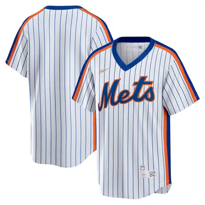 New York Mets Nike Women's Home Blank Replica Jersey - White in 2023