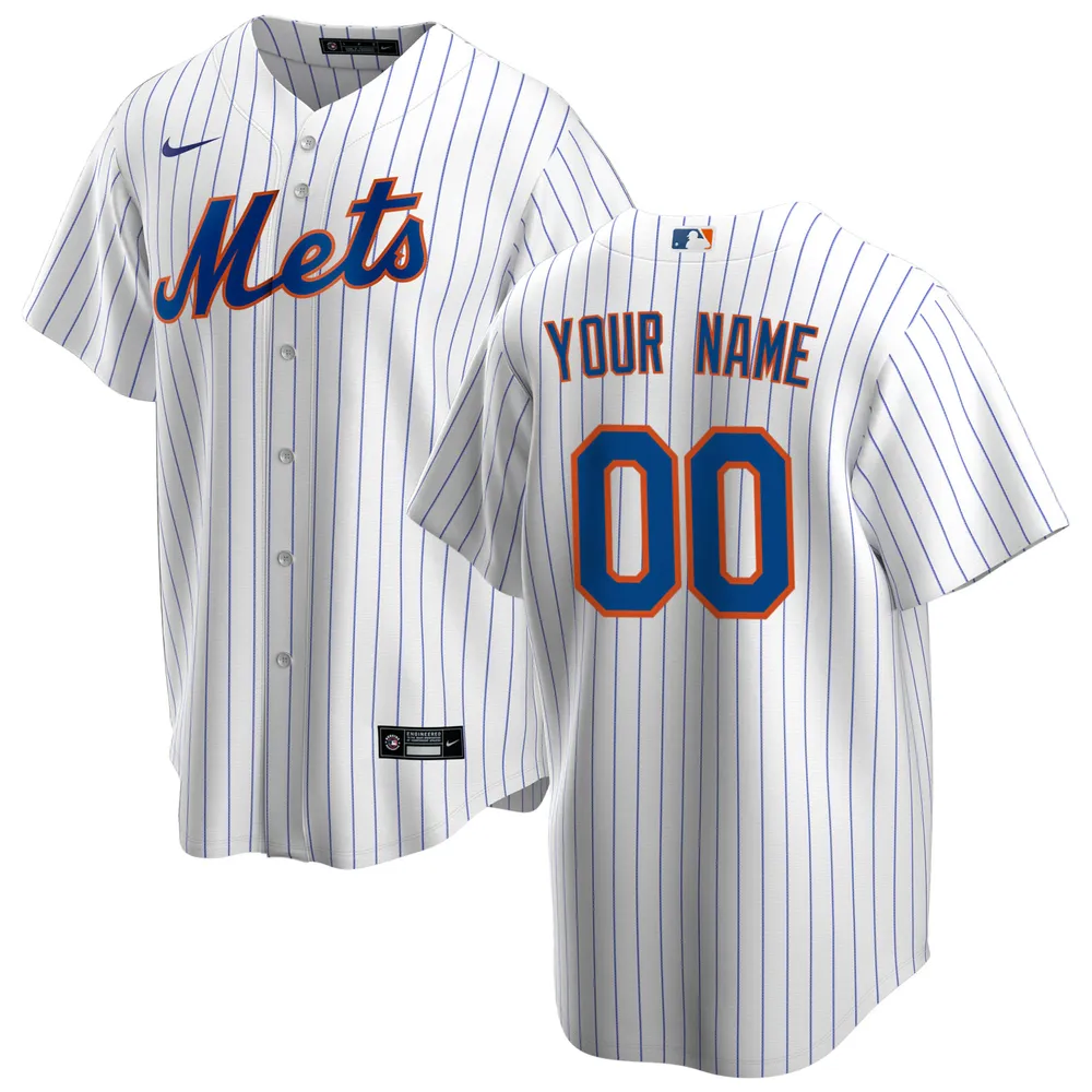 Lids New York Mets Nike Home Replica Custom Jersey - White