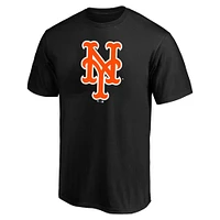 T-shirt avec nom et numéro Pete Alonso pour hommes, noir, New York Mets, grand