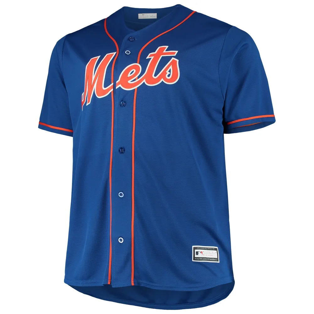 Profile Men's Pete Alonso Royal New York Mets Big & Tall Replica Player Jersey, Size: 5XB, Blue